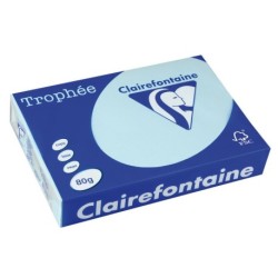 Papel Color Trophée A4 500f.80gr. azul claro