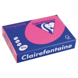 Papel Color Trophée A4 500f.80gr. Fucsia