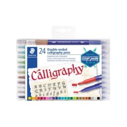 Retolador Staedtler Calligraphi Duo 3005 24u.