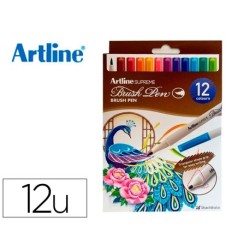 Retolador ArtLine Supreme Brush Fine Line estoig 12c