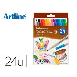 Retolador ArtLine Supreme Brush Fine Line estoig 24c