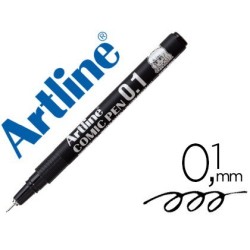 Retolador Artline calibrat micromètric negre còmic pen ek-281 0,1mm