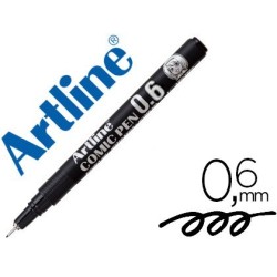 Retolador Artline calibrat micromètric negre còmic pen ek-286 0,6mm