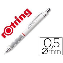 Portamines Rotring Tikky 0,5mm blanc