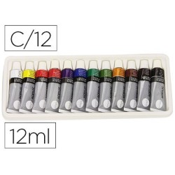 Pintura acrílica Daler Rowney simply 12 colors 12ml