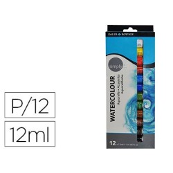 Pintura aquarel·la Daler Rowney simply 12u. 12ml