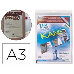 Fundes amb tanca imantada Kang Easy clic A3 2u.