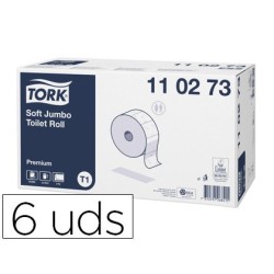 Papel higiénico Tork jumbo 97x60mmø 2 capas