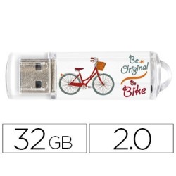 Memòria USB techonetech flash drive 32 gb 2.0 be bike