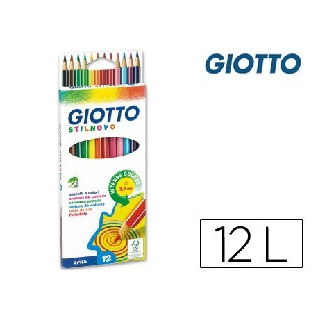 Estoig llapis Giotto Stilnovo 12u.