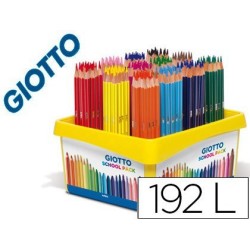 Llapis Giotto Colors Stilnovo SchoolPack 192u.