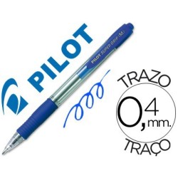 Bolígraf Pilot Supergrip Blau