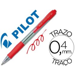 Bolígraf Pilot Supergrip Vermell