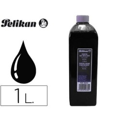 Tinta tampó Pelikan negra 1L.