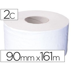 Papel higiénico jumbo 2/c mandril de 62,5mm por dispensador 325