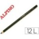 Llapis Alpino carbonil 12u.