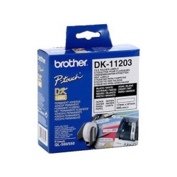 Etiqueta Brother DK-11203 17x87mm. paper tèrmic per carpetes 300U.