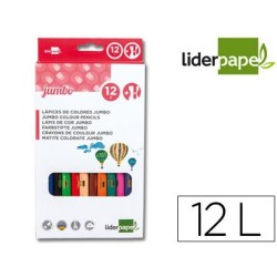 Estoig llapis Liderpapel Jumbo 12u.