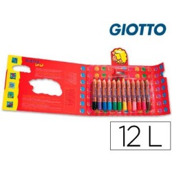 Estoig llapis Giotto Be-bé 12u.