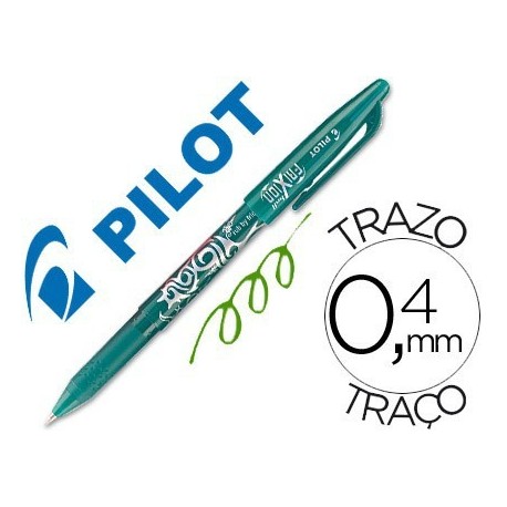 Roller borrable Pilot Frixion Verde