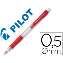 Portamines Pilot Supergrip 0,5mm vermell