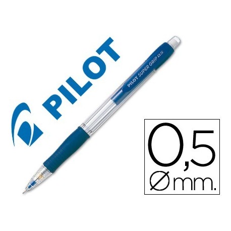 Portamines Pilot Supergrip 0,5mm Blau