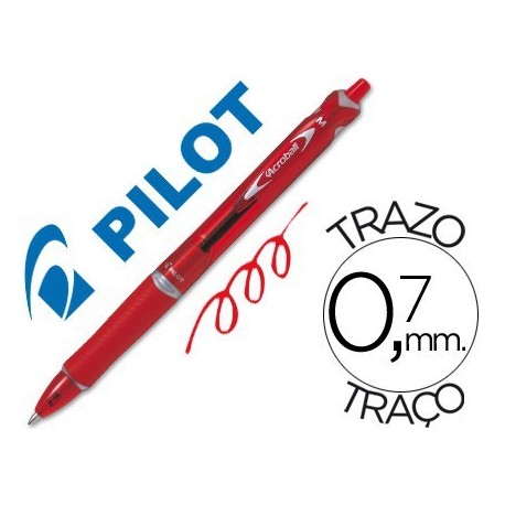 Bolígraf Pilot Acroball vermell