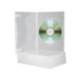 Caixa DVD transparent 5u.