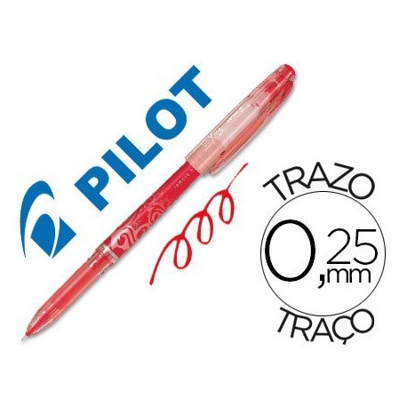 Bolígraf Pilot tinta esborrable Frixion Point vermell