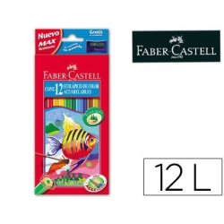 Estoig Faber Castell Ecolápiz aquarel·lables 12u.