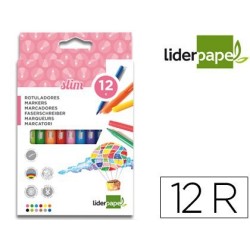 Retolador Liderpapel Slim ø2mm. 12u.