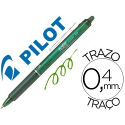 Bolígraf Pilot tinta esborrable Frixion Clicker verd