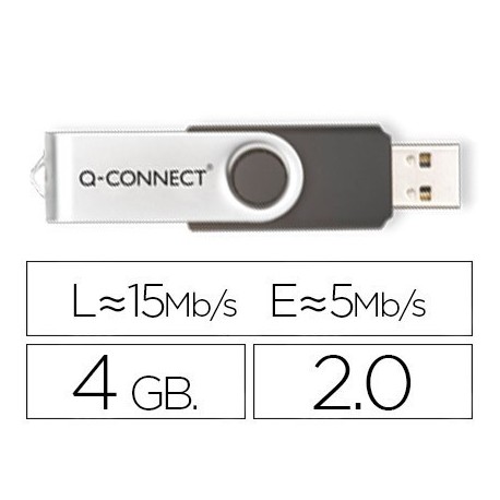 Memòria USB flash 4 Gb 2.0