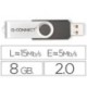 Memòria USB flash 8 Gb 2.0