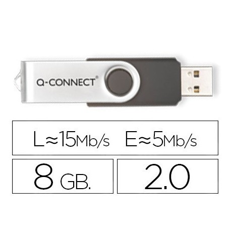 Memòria USB flash 8 Gb 2.0