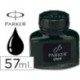 Tinta ESTILOGRAFICA Parker negra -frasco