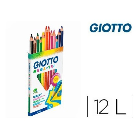 Llapis de colors Giotto Stilnovo Mega Tri