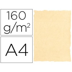 Paper pergamí A4 160gr pergamí crema 25 fulls