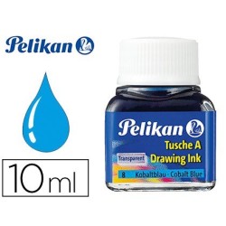 Tinta xinesa Pelikan blau cobalt