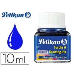 Tinta xinesa Pelikan blau ultramar