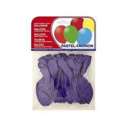 Globo pastel lila 20u.