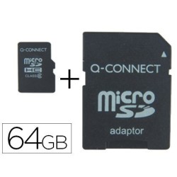 Memòria sd micro flash 64 Gb classe 10 amb adaptador