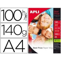 Paper best price Apli 140g. 100 fulls