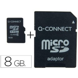 Memòria sd micro flash 8 Gb classe 4 amb adaptador