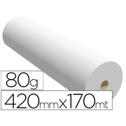 Paper reprografia PPc per plans 420mmx170mt 80gr