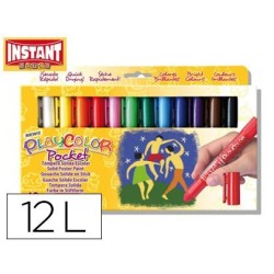 Témpera sòlides Instant PlayPocket 12u.