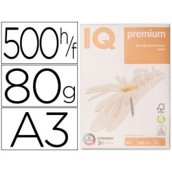 Paper multifunció IQ premium A3 80gr. 500 fulls