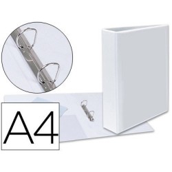 Carpeta personalitzable 2 anelles Esselte Plus A4 40mm. blanc