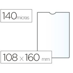 Funda portadocuments Esselte PVC 108x160mm.