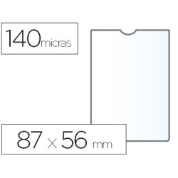 Funda portadocuments Esselte PVC 87x46mm. 100u.